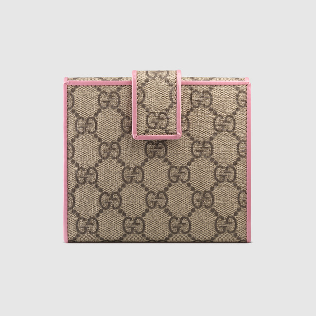 Gucci Bow GG Supreme wallet 406925 KLQUG 8431