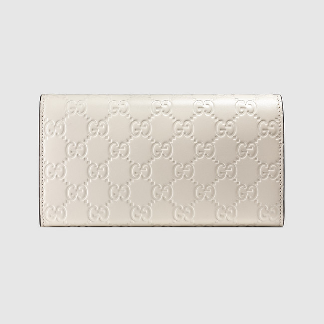 Gucci Bow Gucci Signature continental wallet 388679 CWC1G 9022