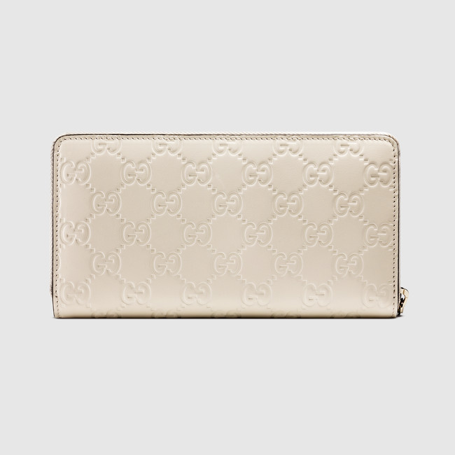 Gucci Bow Gucci Signature zip around wallet 388680 CWC1G 9022