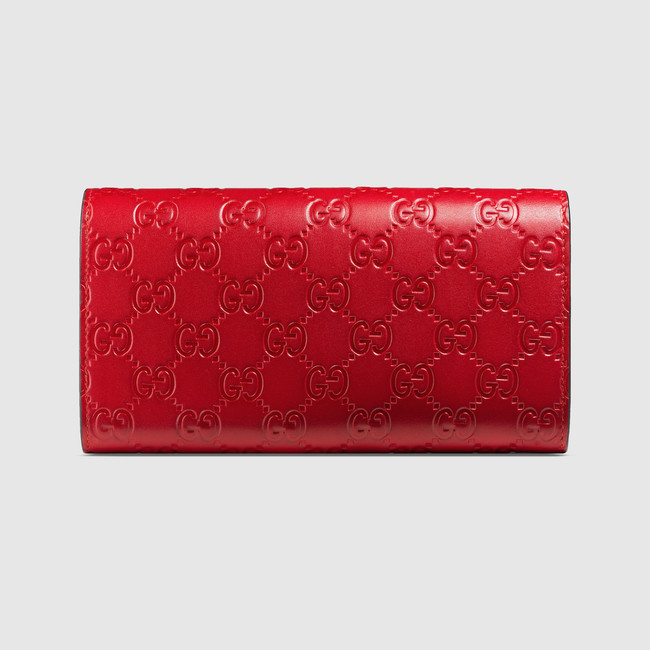 Gucci Bow leather GG continental wallet 388679 CWC1G 6433