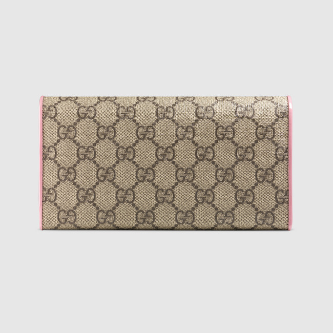 Gucci Bow leather GG continental wallet 388679 KLQUG 8431