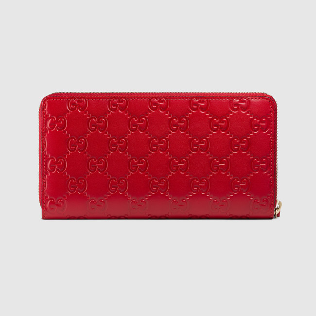 Gucci Bow leather GG zip around wallet 388680 CWC1G 6433