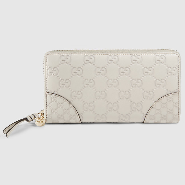 Gucci Bree Guccissima zip around wallet 394005 AOOJG 9022