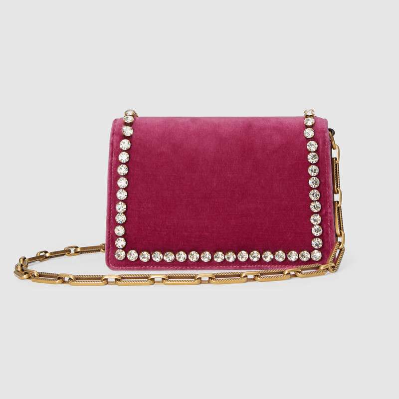 Gucci Broadway velvet mini bag 489218 9FRET 5585