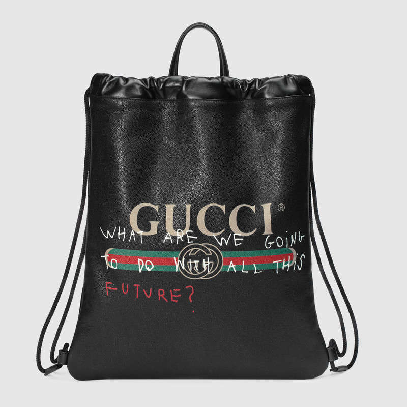 Gucci Coco Capitan logo backpack 494053 0FSA0 8459