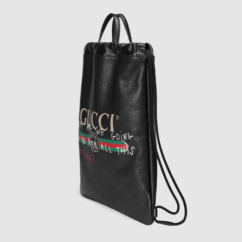 Gucci Coco Capitan logo backpack 494053 0FSA0 8459