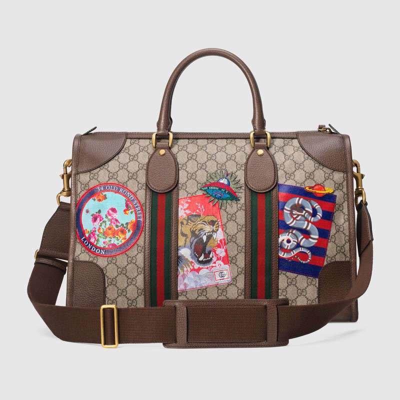 Gucci Courrier soft GG Supreme duffle bag 459311 K9RMT 8343