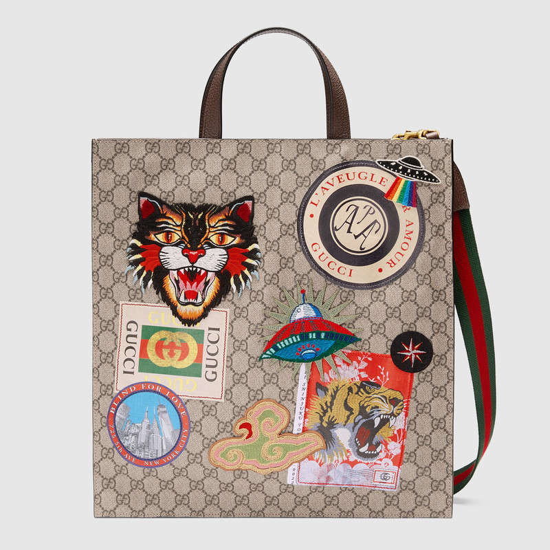 Gucci Courrier soft GG Supreme tote 474084 K9RNT 8967