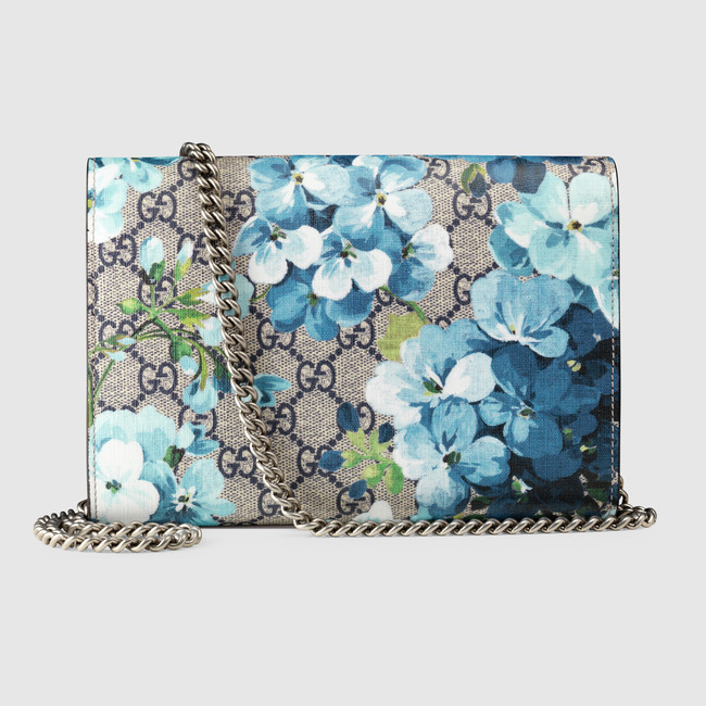 Gucci Dionysus Blooms print mini chain bag 401231 KU2AN 8487