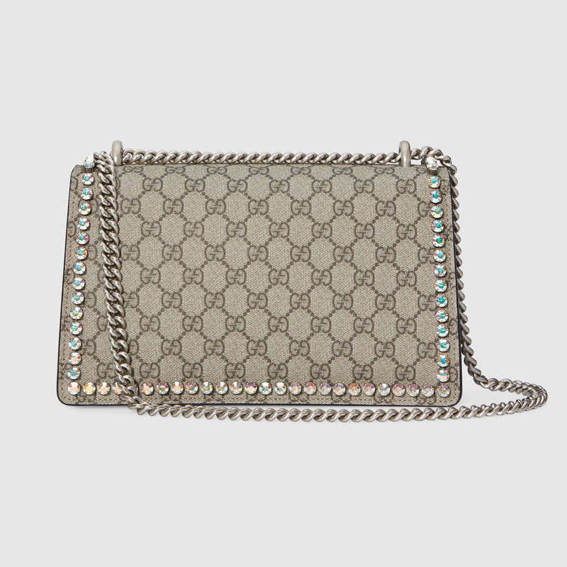 Gucci Dionysus GG Supreme shoulder bag with crystals 400249 9F2FN 8144