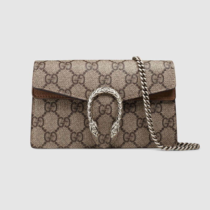 Gucci Dionysus GG Supreme super mini bag 476432 KHNRN 8642