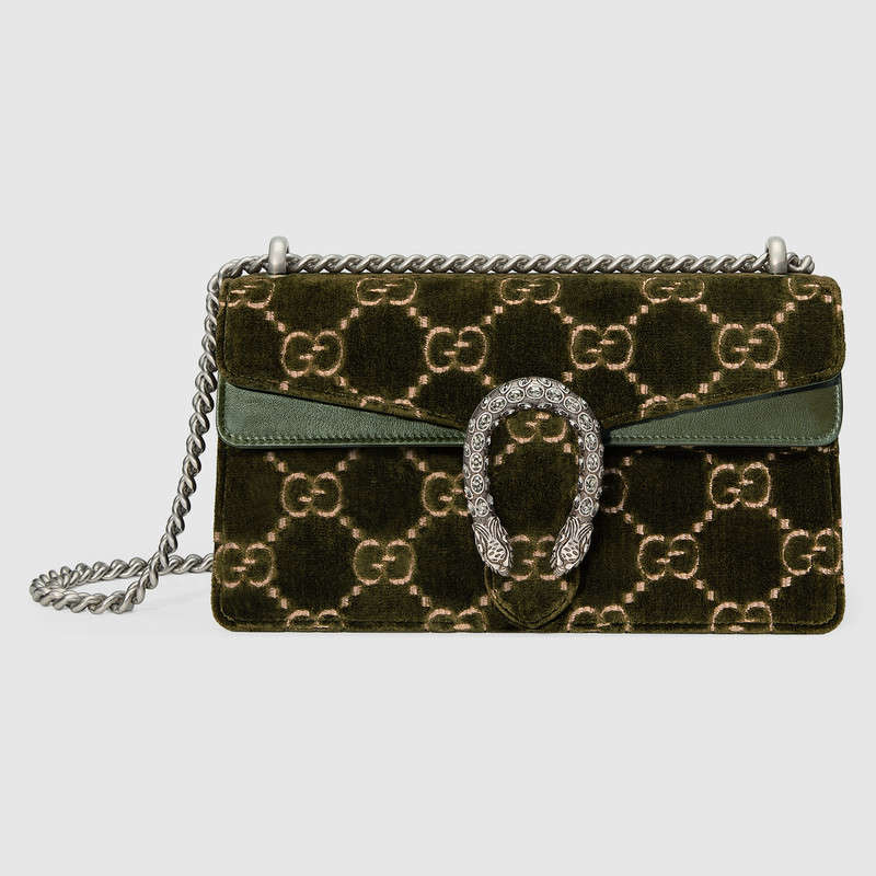 Gucci Dionysus GG velvet small shoulder bag 499623 9JTAN 3073