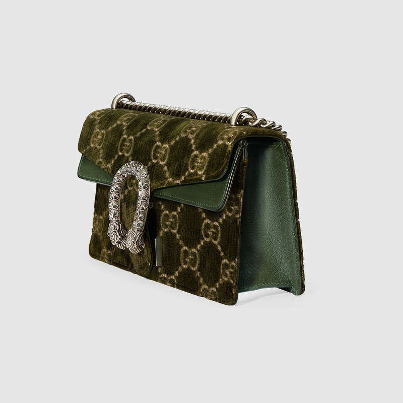 Gucci Dionysus GG velvet small shoulder bag 499623 9JTAN 3073