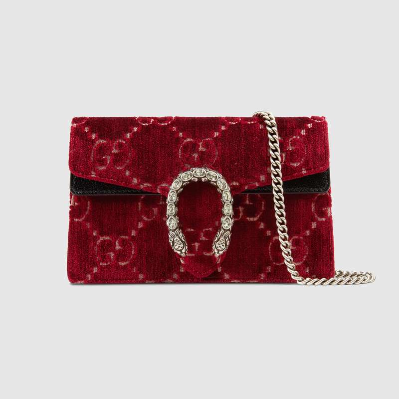 Gucci Dionysus GG velvet super mini bag 476432 9TIBN 6484