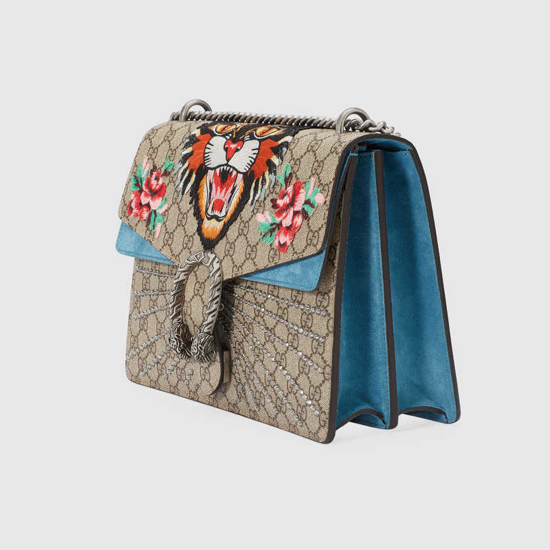 Gucci Dionysus embroidered GG Supreme shoulder bag 403348 9C2GN 9278