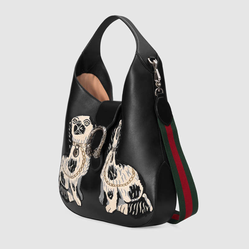 Gucci Dionysus embroidered large leather hobo 447098 DW5BN 8389