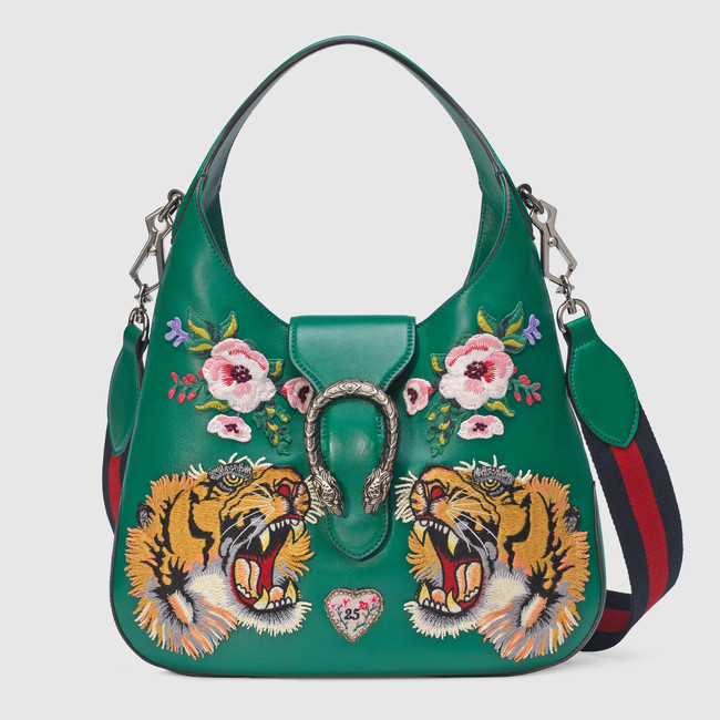 Gucci Dionysus embroidered leather hobo 444072 DSV1N 8501