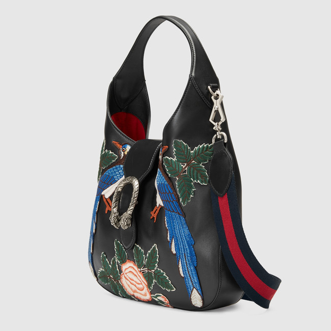 Gucci Dionysus embroidered leather hobo 446687 DSV2N 8756