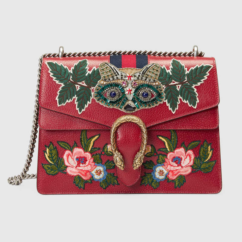 Gucci Dionysus embroidered shoulder bag 400235 CWICX 8441