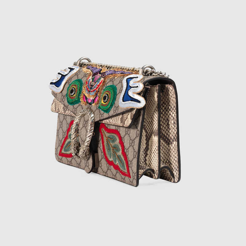 Gucci Dionysus embroidered shoulder bag 400249 K2L7N 8755