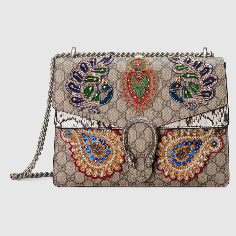 Gucci Dionysus embroidered shoulder bag 403348 K8K1N 9749