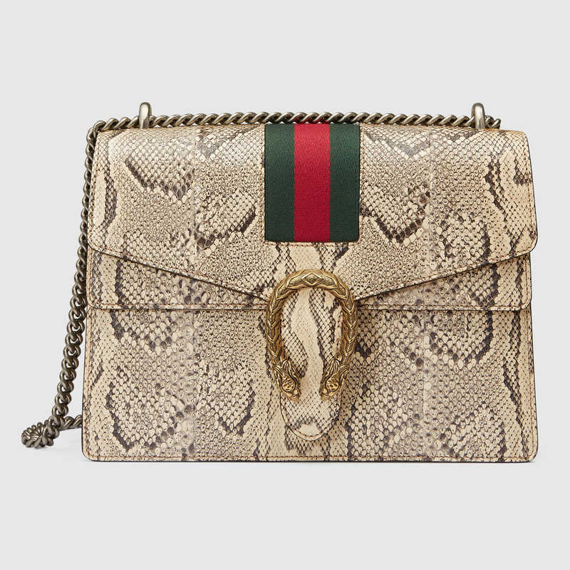 Gucci Dionysus python shoulder bag 400235 LRO1X 9385