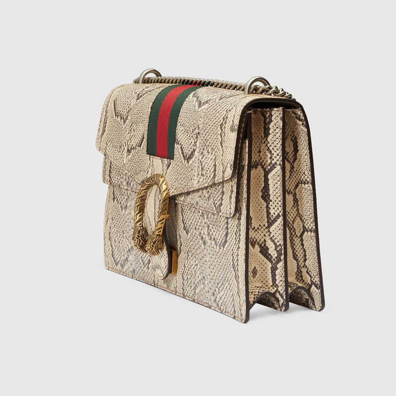 Gucci Dionysus python shoulder bag 400235 LRO1X 9385