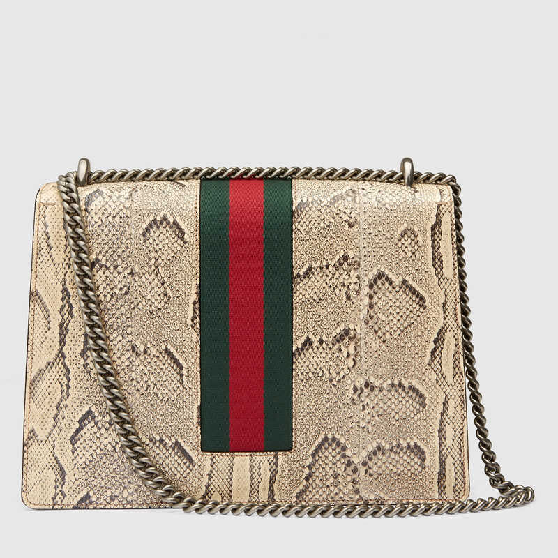 Gucci Dionysus python shoulder bag 400235 LRO1X 9385