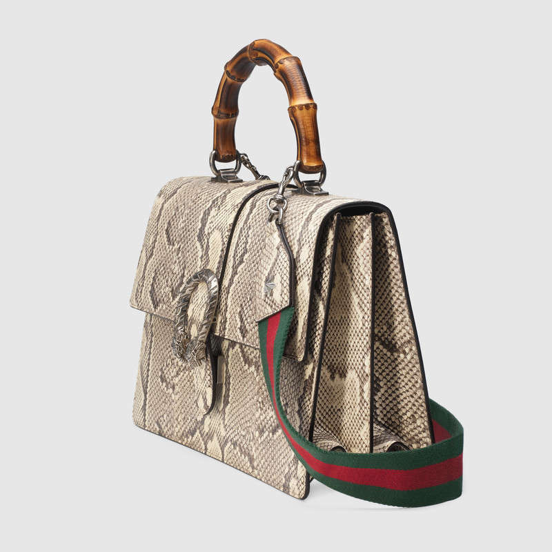 Gucci Dionysus python top handle bag 421999 LRO1N 9385