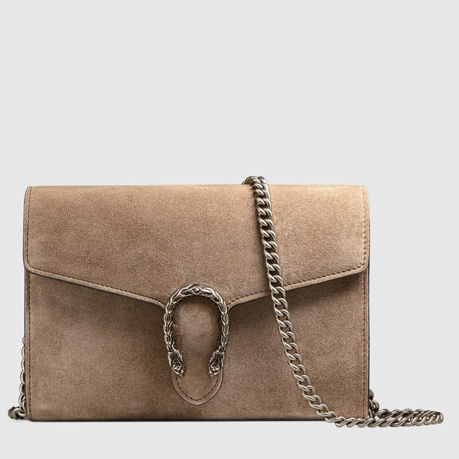 Gucci Dionysus suede mini chain bag 401231 CEMMN 2807