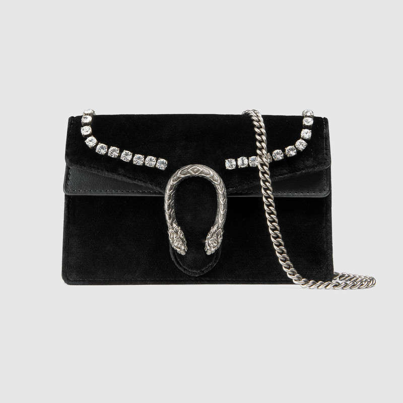 Gucci Dionysus super mini bag with crystals 476432 K4DNC 1081