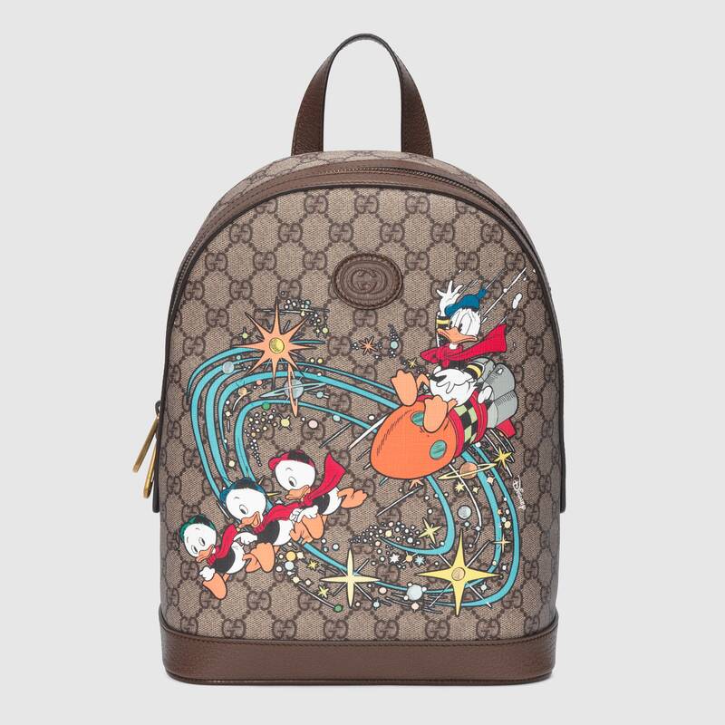 Gucci Disney x Gucci Donald Duck small backpack 552884 2N2AT 8683