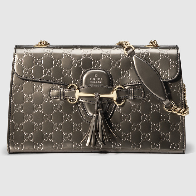 Gucci Emily Guccissima chain shoulder bag 295402 AP21G 9640