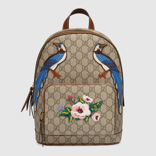 Gucci Exclusive GG Supreme backpack 427042 K8KRG 8531