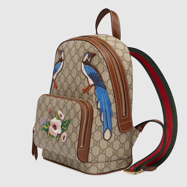 Gucci Exclusive GG Supreme backpack 427042 K8KRG 8531