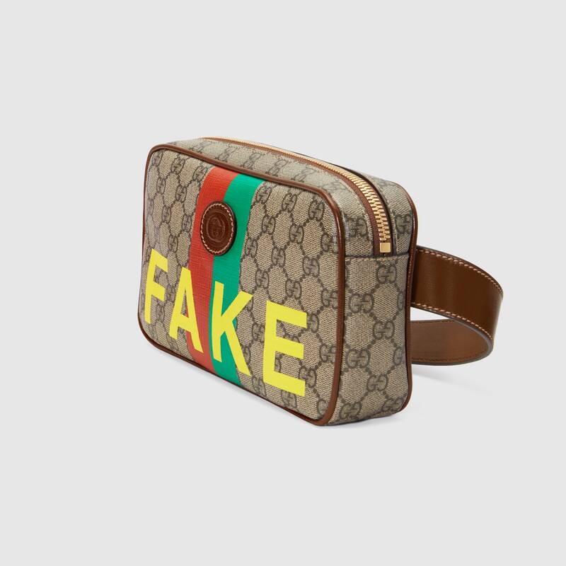 Gucci Fake Not print belt bag 602695 2GCAG 8280