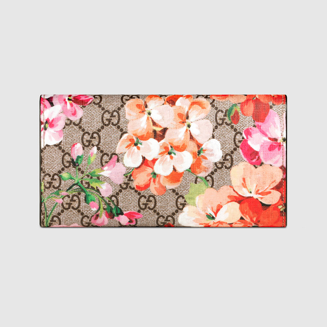 Gucci GG Blooms Supreme chain wallet 404070 KU2IN 8693