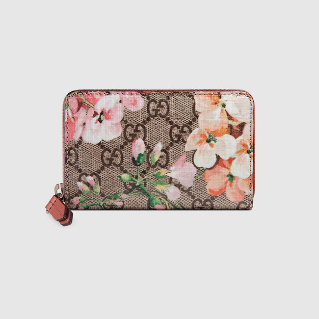 Gucci GG Blooms card case 421310 KU2IN 8693