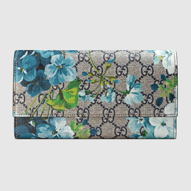 Gucci GG Blooms continental wallet 404070 KU2IG 8492