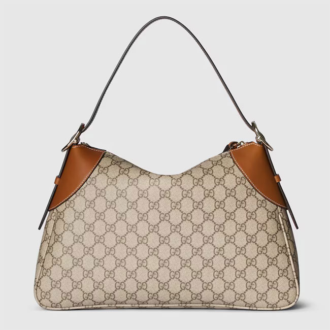 Gucci GG EMBLEM LARGE SHOULDER BAG 815217 FAD6L 9758