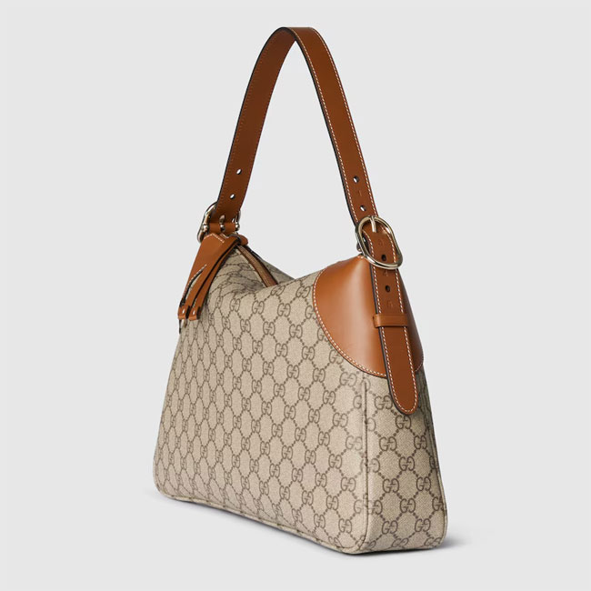 Gucci GG EMBLEM LARGE SHOULDER BAG 815217 FAD6L 9758