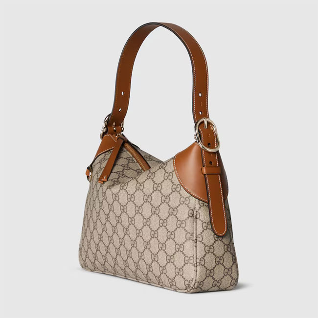 Gucci GG EMBLEM MEDIUM SHOULDER BAG 815216 FAD6L 9758