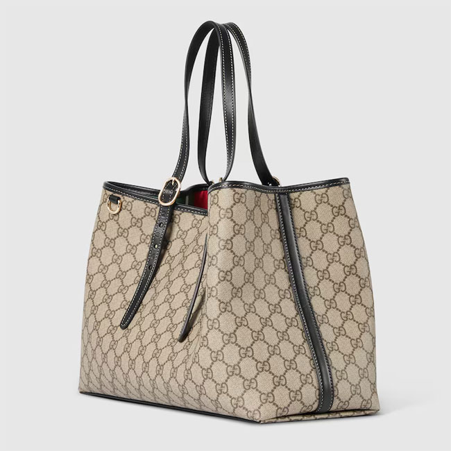 Gucci GG EMBLEM MEDIUM TOTE BAG 815213 FAD6L 9741