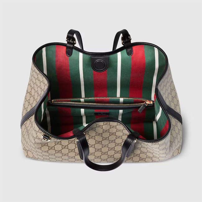 Gucci GG EMBLEM MEDIUM TOTE BAG 815213 FAD6L 9741