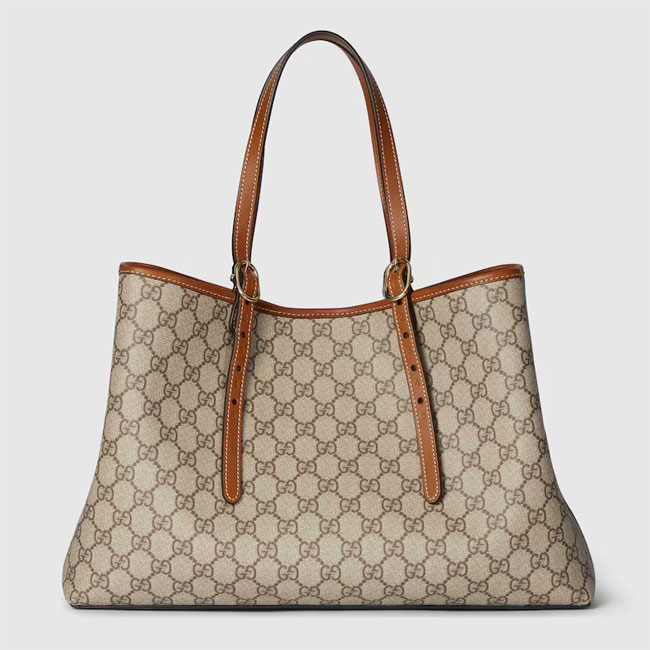 Gucci GG EMBLEM MEDIUM TOTE BAG 815213 FAD6L 9758