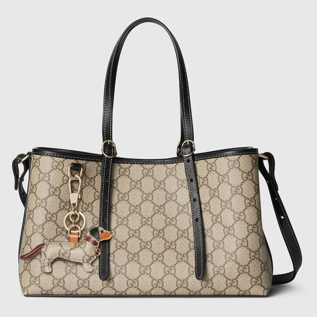 Gucci GG EMBLEM SMALL TOTE BAG 815214 FAD6L 9741