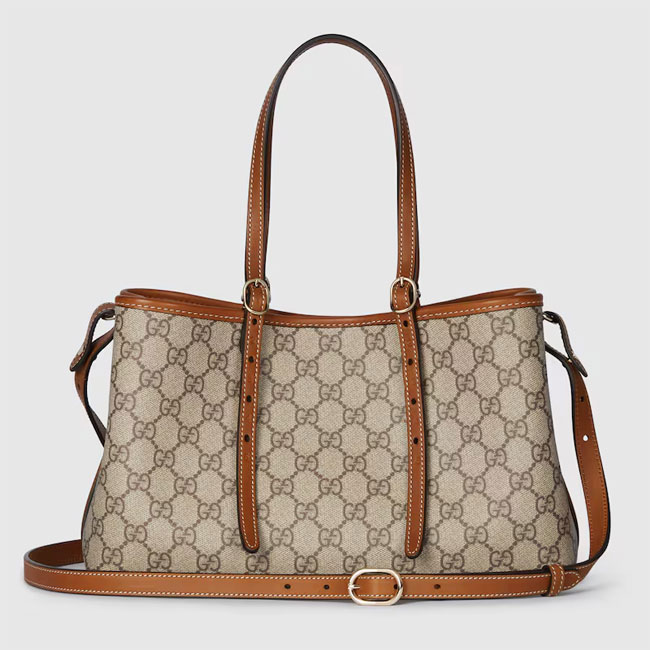 Gucci GG EMBLEM SMALL TOTE BAG 815214 FAD6L 9758