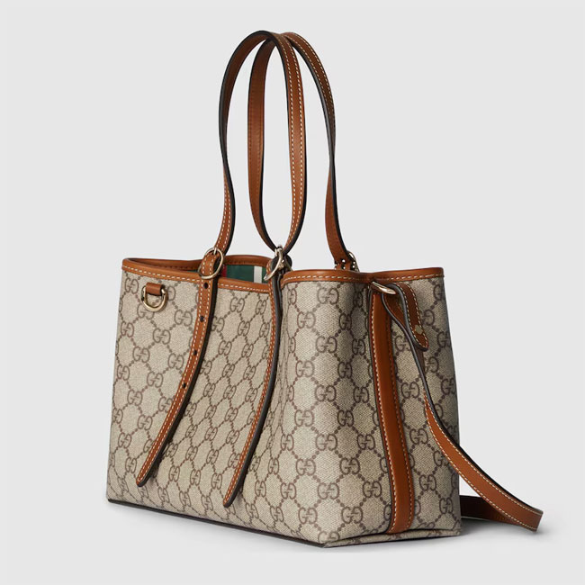 Gucci GG EMBLEM SMALL TOTE BAG 815214 FAD6L 9758