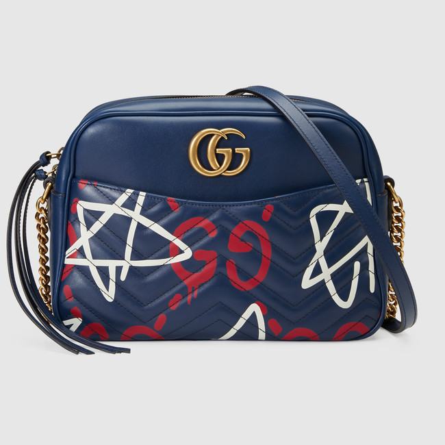 Gucci GG Marmont GucciGhost shoulder bag 443499 DSSAT 4179