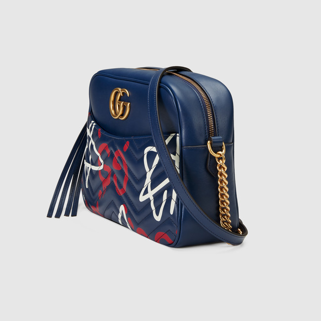 Gucci GG Marmont GucciGhost shoulder bag 443499 DSSAT 4179